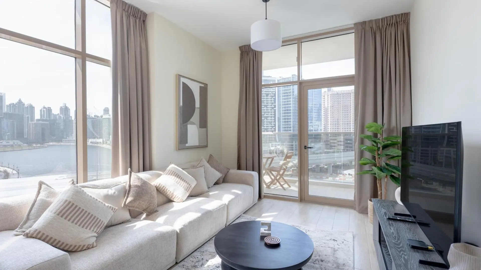 Canal View, Partial Burj Khalifa View, Brand New Dubai